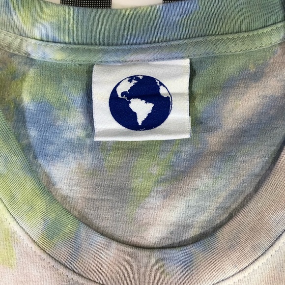 Online Ceramics Flower We’re Just Walking Each Other Home Tie Dye T Shirt 2XL - Picture 7 of 9